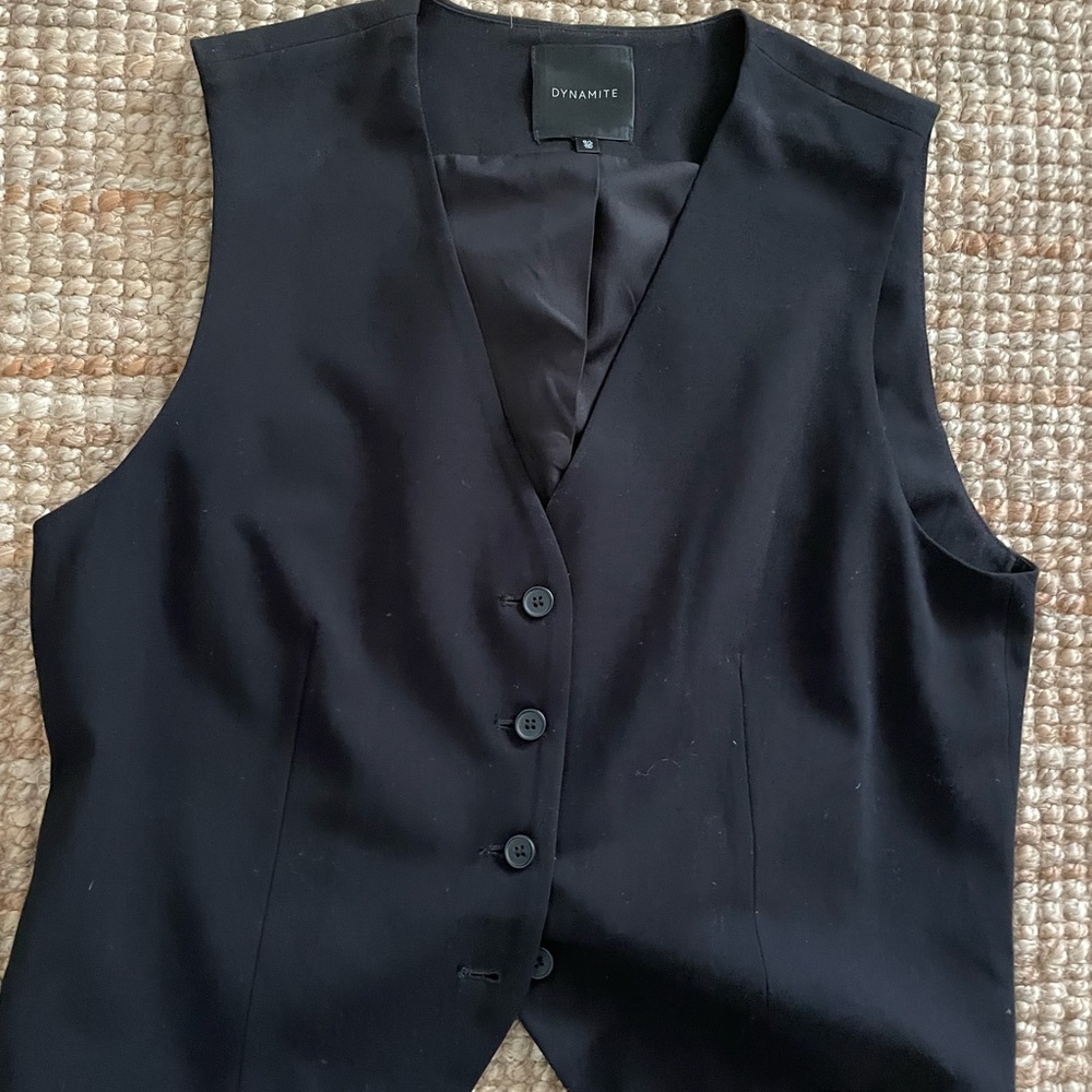 Dynamite Midnight Black Vest
